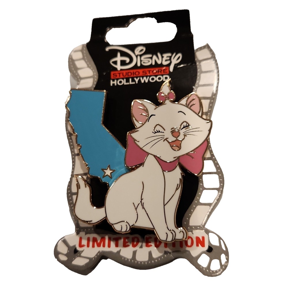 Disney Pin 175868 DSSH Marie State of California Destination D23 LE 300 Pin